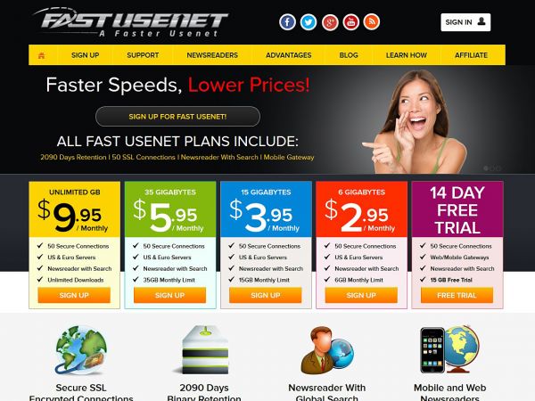 fastusenet.org Screenshot